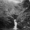 Garpol Glen Falls, Lower Fall