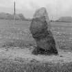 Acholter. View of stone from S.