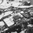 Oblique aerial view centred on Gleneagles hotel and golf course, taken from the N.