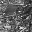 The Winter Thomas Co. Ltd., Innerleven, Wemyss, Fife, Scotland 1951. Oblique aerial photograph taken facing South/West. This image was marked by Aerofilms Ltd for photo editing.