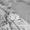 Fisons Ltd, Bo'ness and Carriden, West Lothian, Scotland, 1952. Oblique aerial photograph taken facing West . This image was marked by Aerofilms Ltd for photo editing. 