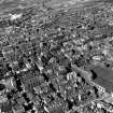 Hope Street and Renfield Street Glasgow, Lanarkshire, Scotland. Oblique aerial photograph taken facing North/East. 