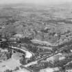 University and Art Gallery Glasgow, Lanarkshire, Scotland. Oblique aerial photograph taken facing North/West. 