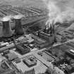 Kilmarnock Generating Station Riccarton, Ayrshire, Scotland. Oblique aerial photograph taken facing South/West. 