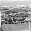 Leverndale Hospital, 510 Crookston Road Lochwinnoch, Renfrewshire, Scotland. Oblique aerial photograph taken facing South/West. This image was marked by AeroPictorial Ltd for photo editing.