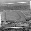 Ayr Racecourse Ayr, Ayrshire, Scotland. Oblique aerial photograph taken facing East. This image was marked by AeroPictorial Ltd for photo editing.