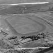 Ayr Racecourse Ayr, Ayrshire, Scotland. Oblique aerial photograph taken facing South/East. This image was marked by AeroPictorial Ltd for photo editing.