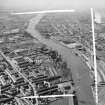 General View, The Clyde Govan, Lanarkshire, Scotland. Oblique aerial photograph taken facing North/West. This image was marked by AeroPictorial Ltd for photo editing.