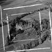 St Mary's Kinnoull, Perthshire, Scotland. Oblique aerial photograph taken facing North/East. This image was marked by AeroPictorial Ltd for photo editing.