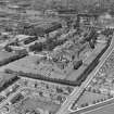 Southern General Hospital Govan, Lanarkshire, Scotland. Oblique aerial photograph taken facing North. 