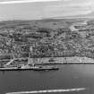 General View Rothesay, Bute, Scotland. Oblique aerial photograph taken facing South. This image was marked by AeroPictorial Ltd for photo editing.