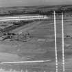 The Marine Hotel, Troon Dundonald, Ayrshire, Scotland. Oblique aerial photograph taken facing East. This image was marked by AeroPictorial Ltd for photo editing.