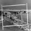 Marine Hotel Nairn, Nairn, Scotland. Oblique aerial photograph taken facing North. This image was marked by AeroPictorial Ltd for photo editing.