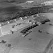 Hill House Hospital, Dykehead, near Motherwell Shotts, Lanarkshire, Scotland. Oblique aerial photograph taken facing North. 