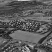 Stobhill General Hospital, Balornock Road Cadder, Lanarkshire, Scotland. Oblique aerial photograph taken facing North/West. This image was marked by AeroPictorial Ltd for photo editing.