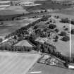 Ashludie Sanitorium Monifieth, Angus, Scotland. Oblique aerial photograph taken facing North/East. This image was marked by AeroPictorial Ltd for photo editing.