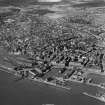 General View Dundee, Angus, Scotland. Oblique aerial photograph taken facing West. This image was marked by AeroPictorial Ltd for photo editing.