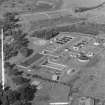 Clyde Park Sewage Works, Between Motherwell and Hamilton Dalziel, Lanarkshire, Scotland. Oblique aerial photograph taken facing North/West. This image was marked by AeroPictorial Ltd for photo editing.