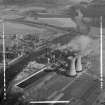 BEA, Clyde Mill Generating Station Old Monkland, Lanarkshire, Scotland. Oblique aerial photograph taken facing North/East. This image was marked by AeroPictorial Ltd for photo editing.
