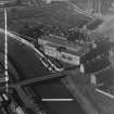 Dalmarnock Generating Station Rutherglen, Lanarkshire, Scotland. Oblique aerial photograph taken facing West. This image was marked by AeroPictorial Ltd for photo editing.