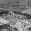 Lennoxtown Castle Institution Campsie, Stirlingshire, Scotland. Oblique aerial photograph taken facing North/West. 