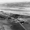Newburgh Abdie, Fife, Scotland. Oblique aerial photograph taken facing North/West. 