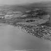 Kippford Colvend and Southwick, Kirkcudbrightshire, Scotland. Oblique aerial photograph taken facing North/East. This image was marked by AeroPictorial Ltd for photo editing.