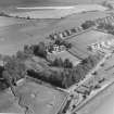 Lundin Links Hotel, Lower Largo Largo, Fife, Scotland. Oblique aerial photograph taken facing North. This image was marked by AeroPictorial Ltd for photo editing.