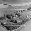 Lundin Links Hotel, Lower Largo Largo, Fife, Scotland. Oblique aerial photograph taken facing North. This image was marked by AeroPictorial Ltd for photo editing.