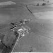 Grange Farm Urr, Kirkcudbrightshire, Scotland. Oblique aerial photograph taken facing North. This image was marked by AeroPictorial Ltd for photo editing.