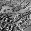 Victoria Hospital Mearns, Lanarkshire, Scotland. Oblique aerial photograph taken facing North/West. This image was marked by AeroPictorial Ltd for photo editing.