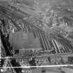 British Railways, Springburn Glasgow, Lanarkshire, Scotland. Oblique aerial photograph taken facing East. This image was marked by AeroPictorial Ltd for photo editing.