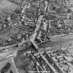 General View Langholm, Dumfries-Shire, Scotland. Oblique aerial photograph taken facing South/East. This image was marked by AeroPictorial Ltd for photo editing.