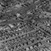 Motherwell Dalziel, Lanarkshire, Scotland. Oblique aerial photograph taken facing East. This image was marked by AeroPictorial Ltd for photo editing.