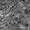 General View Lanark, Lanarkshire, Scotland. Oblique aerial photograph taken facing North. This image was marked by AeroPictorial Ltd for photo editing.