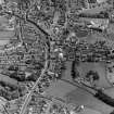 General View Lanark, Lanarkshire, Scotland. Oblique aerial photograph taken facing East. 