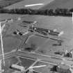 Carleton Primary School Kinglassie, Fife, Scotland. Oblique aerial photograph taken facing South/East. This image was marked by AeroPictorial Ltd for photo editing.