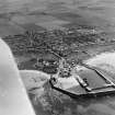 Hopeman Duffus, Morayshire, Scotland. Oblique aerial photograph taken facing South. 