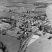 General View St Andrews-Lhanbryd, Morayshire, Scotland. Oblique aerial photograph taken facing South/East. 