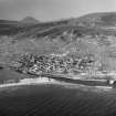 Helmsdale Kildonan, Sutherland, Scotland. Oblique aerial photograph taken facing North. This image was marked by AeroPictorial Ltd for photo editing.
