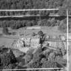 Arthur Moon Esq QC, ""Balhomie"", Cargill Kinclaven, Perthshire, Scotland. Oblique aerial photograph taken facing North/West. This image was marked by AeroPictorial Ltd for photo editing.