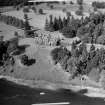 Stephen Hardie Esq, ""Balathie"" Kinclaven, Perthshire, Scotland. Oblique aerial photograph taken facing North/West. This image was marked by AeroPictorial Ltd for photo editing.