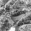 General View Keith, Banff, Scotland. Oblique aerial photograph taken facing South. 