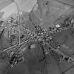 Milnathort Orwell, Kinross, Scotland. Oblique aerial photograph taken facing South/East. 