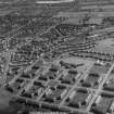 Pilton from over Granton Edinburgh, Midlothian, Scotland. Oblique aerial photograph taken facing South/East. This image was marked by AeroPictorial Ltd for photo editing.