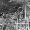 National Coal Board, Church Street Beath, Fife, Scotland. Oblique aerial photograph taken facing North/East. This image was marked by AeroPictorial Ltd for photo editing.