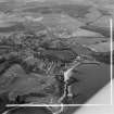 General View Aberdour, Fife, Scotland. Oblique aerial photograph taken facing North/East. This image was marked by AeroPictorial Ltd for photo editing.