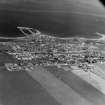 General View Duffus, Morayshire, Scotland. Oblique aerial photograph taken facing North. 