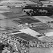 Horticultural Institute, Mylnefield, Invergowrie Dundee, Angus, Scotland. Oblique aerial photograph taken facing West. 