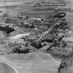 General View Rescobie, Angus, Scotland. Oblique aerial photograph taken facing South/West. 